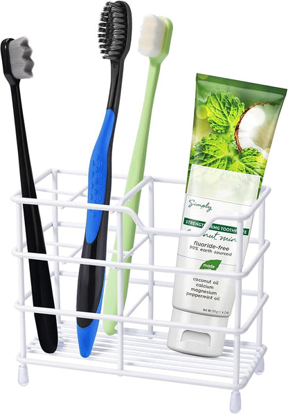 Urbanstrive 304 Stainless Steel Bathroom Toothbrush Holder Toothpaste Holder by Urbanstrive