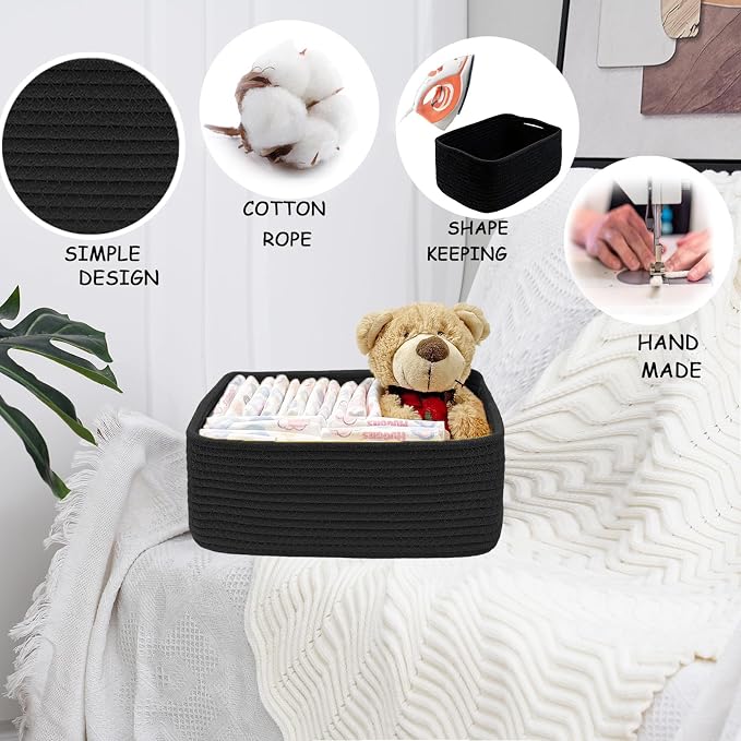 COMFY-HOMI 13" x 8.5" x 5.1" Storage Baskets - Image 5