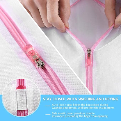 GOGOODA Mesh Laundry Bags for Delicates Durable Protective Wash Bags | Travel - Image 4