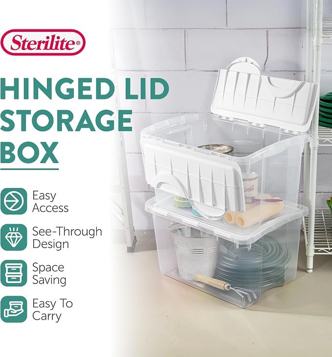 Sterilite 6-Pack Stackable Storage Bin - Image 3