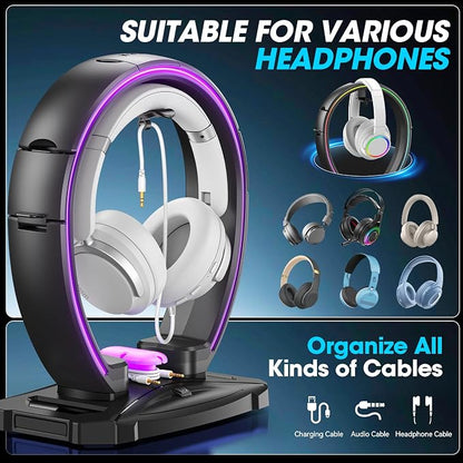 KDD RGB Headphone & Controller Stand - Image 5