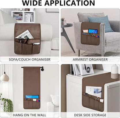 Remote Control Holder for Armchair, Couch Caddy Organizer TV Remote Holder for - Image 5