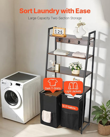 VEVOR 4 Tiers Laundry Sorter, Tall Laundry Hamper - Image 3