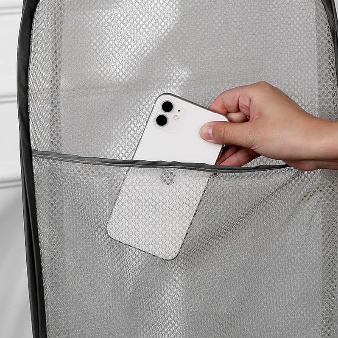 2 pop-up Laundry Hamper，Foldable mesh Laundry Baskets… - Image 4