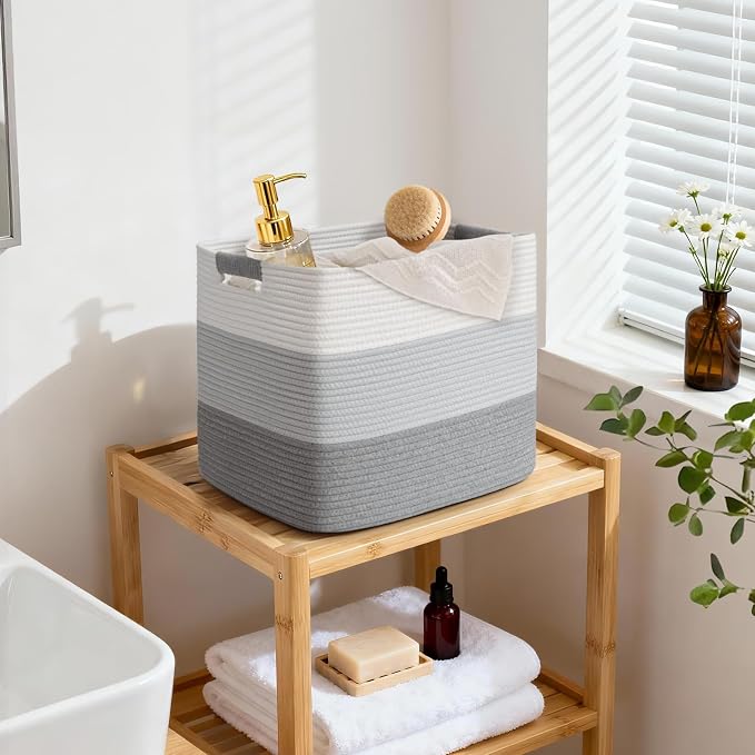 15×13 Inch Storage Cubes, 3 Pack Cube Storage Bins - Image 2