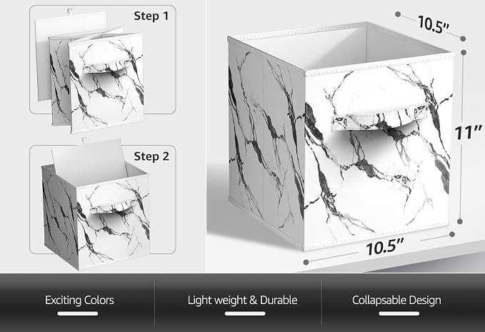 Sorbus Collapsible Storage Bins - Image 3