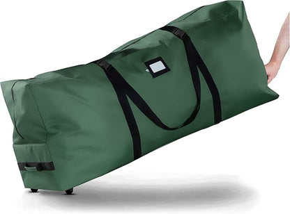 ZOBER 600D Oxford Fabric Rolling Christmas Tree Storage Bag by ZOBER