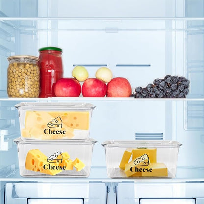 3 Pack Cheese Container Airtight - Image 6