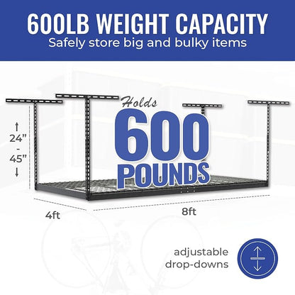 SafeRacks 4x8 Overhead Garage Storage Rack Heavy Duty - Image 5