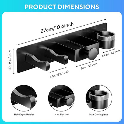 Hair Dryer Holder Wall Mount - Image 2