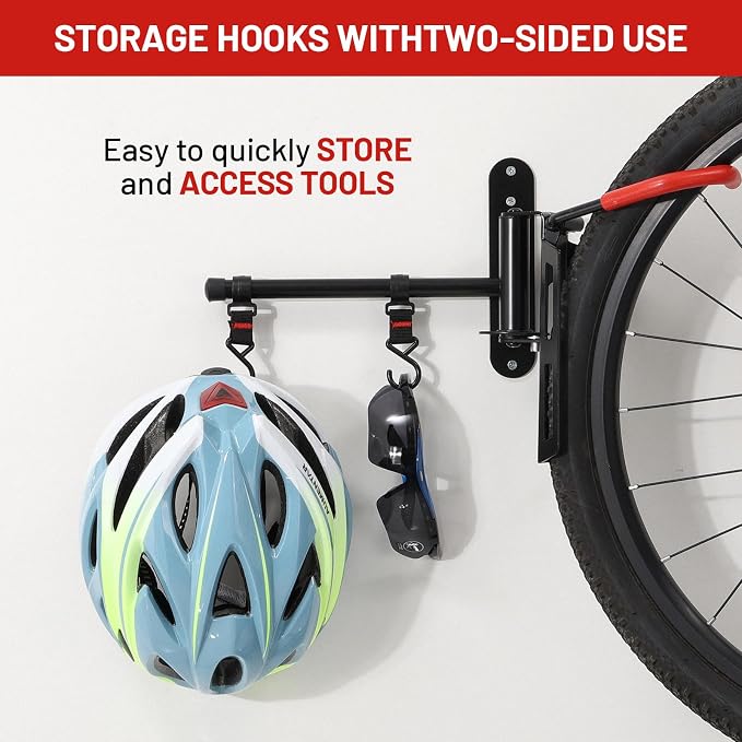 Swivel Bike Wall Mount, Bike Hangers - Image 2