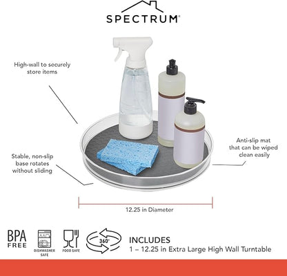 Spectrum XL Lazy Susan Organizer 12.25 in - Image 6