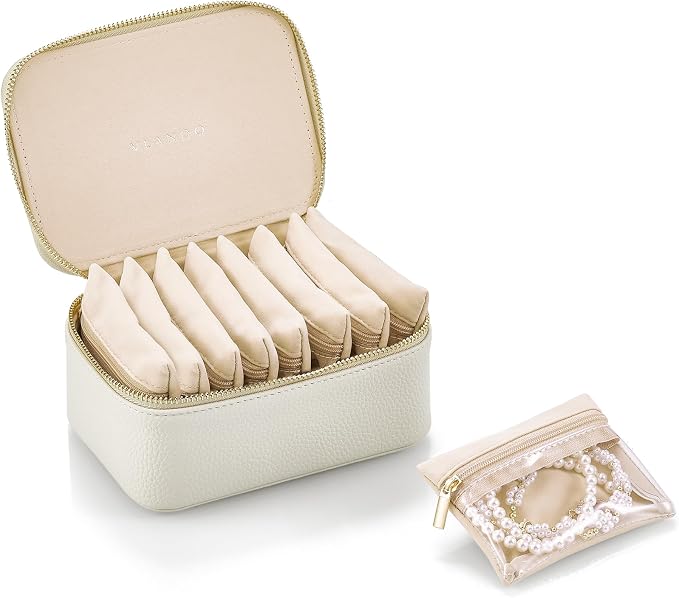 Vlando Gifts for Her, Travel Jewelry Case by VLANDO