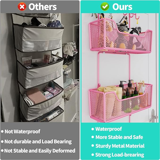 HapiRm Over Door Organizer Storage - Image 4