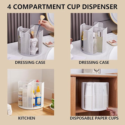 Rotatable cup and lid organizer box - Image 6