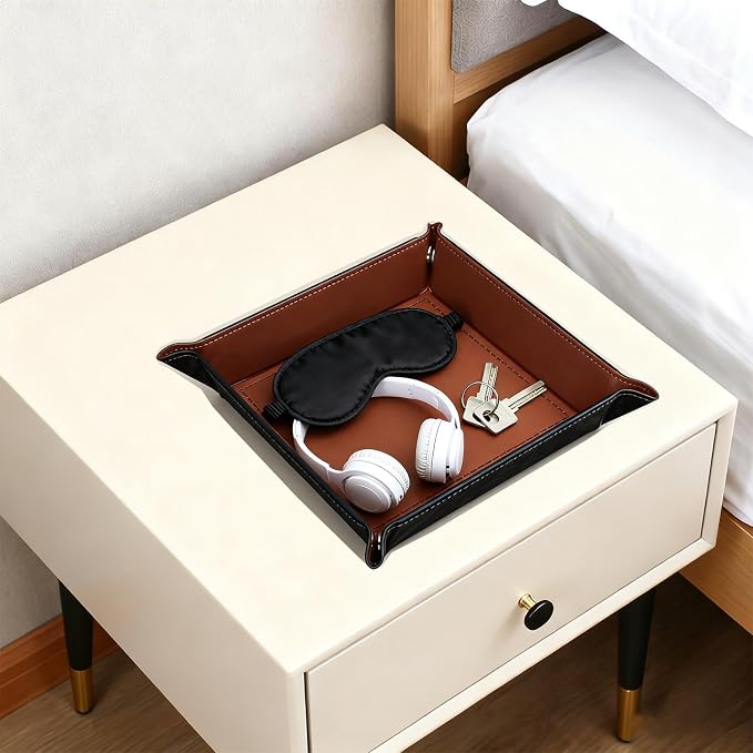 Valet Tray Organizer, 5.5" Square Catch All Tray - Image 7