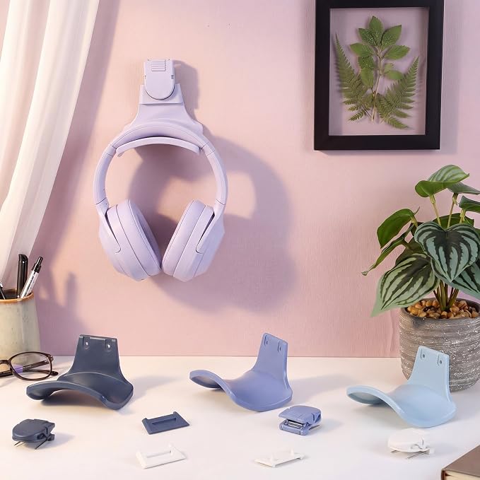 5 Set Fabric Wall Headphones Hook - Image 8