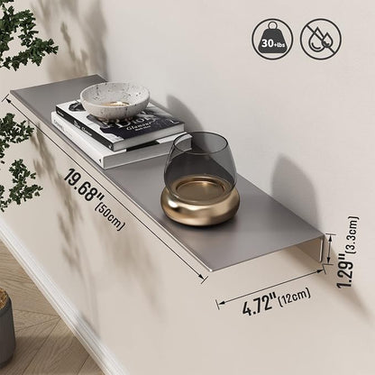 Danpoo 20 inch Gray Floating Shelf - Image 3