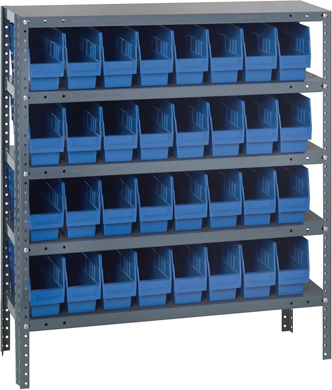 Quantum Storage Systems 1239-201BL Store More Steel Shelving Unit by QuantumStorageSystems