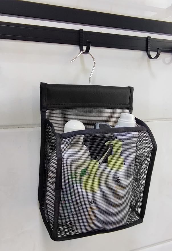 Hanging Mesh Bath Baskets Organizer Storage Shower Caddy College - Image 6