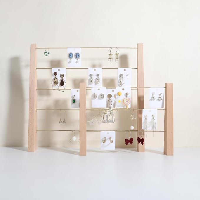 GemeShou 5 Tiers Beech Earring display stands - Image 5