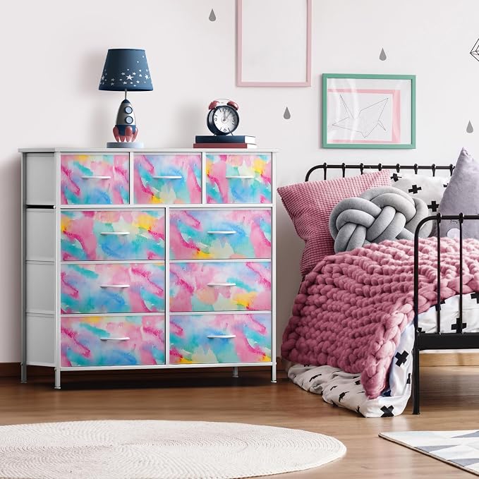 Sorbus Dresser with 9 Drawers - Image 2