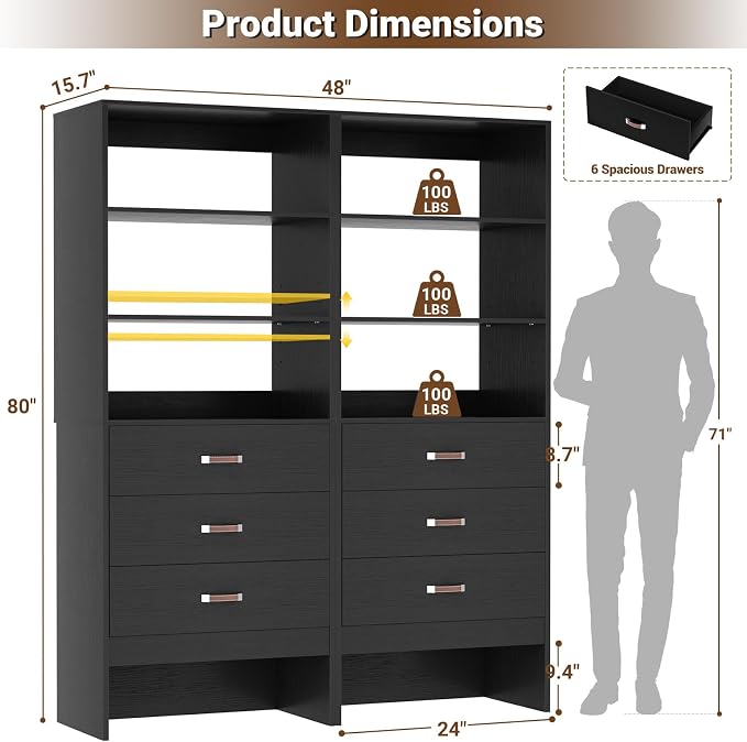 Armocity 4FT Closet System - Image 3