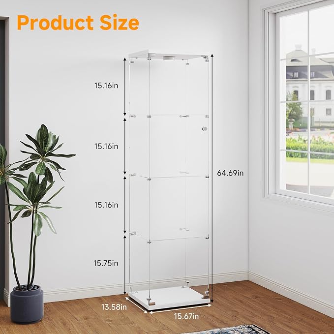 Tempered Glass Display Cabinet - Image 2