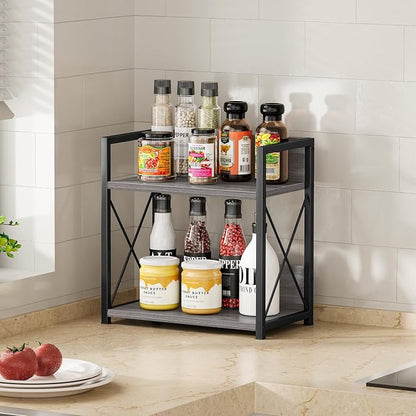 Giikin Countertop Shelf Organizer, 2 Tier Coffee Organizer - Image 4