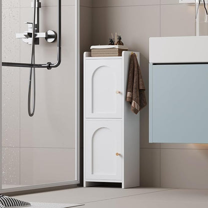 Arbuxzuy Small Bathroom Storage Cabinet - Image 4