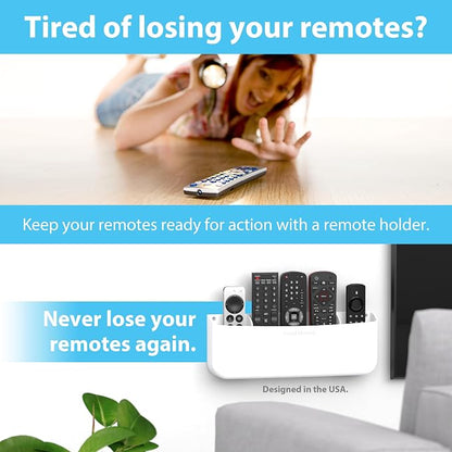 TotalMount Hole-Free Remote Holder – Eliminates The Need to Drill Holes in Your - Image 2