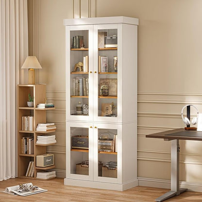 ivaniti 70.8" Tall Farmhouse Bookshelf - Image 3