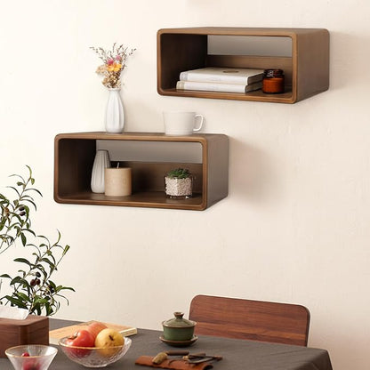Floating Nightstand, Wall Mounted Bedside Shelf, Handmade Bedroom Furniture - Image 7