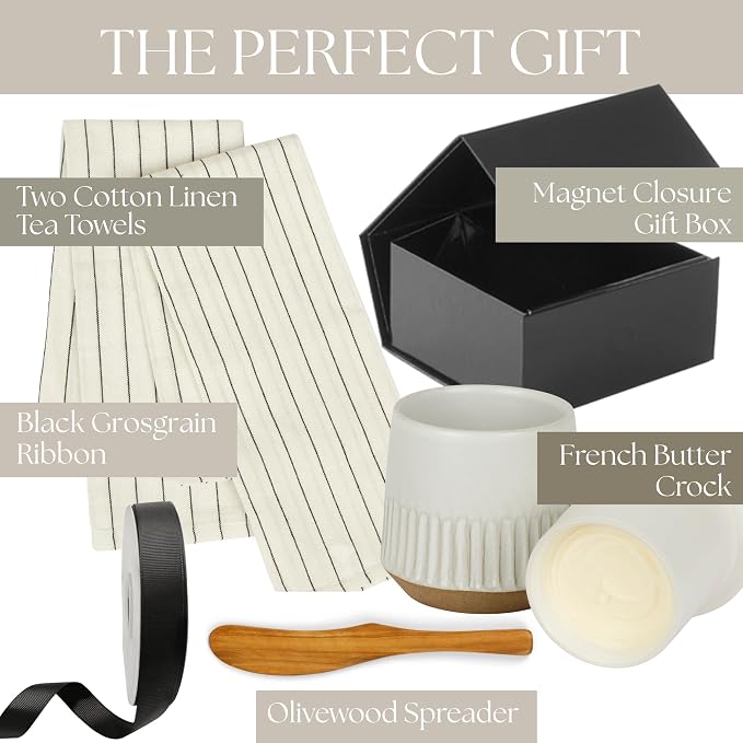 French Butter Crock Gift Set –Housewarming Gift, Gift - Image 2