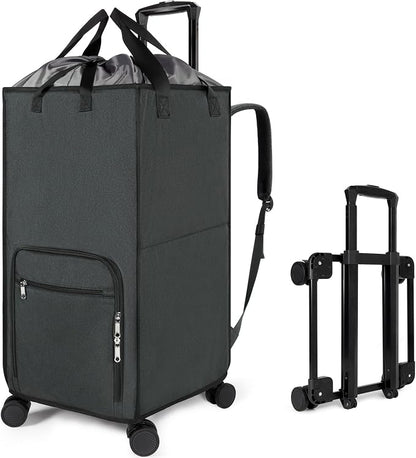 Bukere Extra Large 3 in 1 Rolling Laundry Backpack Bag by Bukere