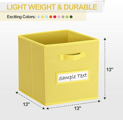 13x13 storage cube bins Foldable Fabric storage cubes - Image 2