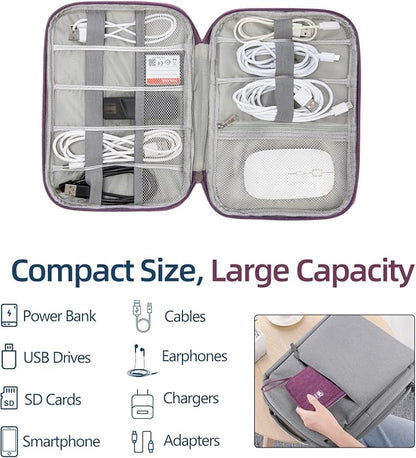 Cord Organizer Travel Case, Cable Organizer Bag - Image 3