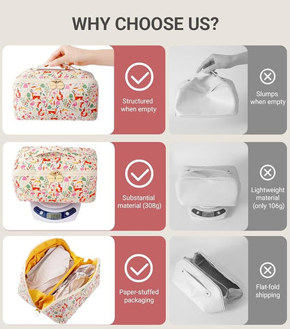 Aveniee Travel Makeup Bag for Women, Large Cosmetic Organizer - Image 4