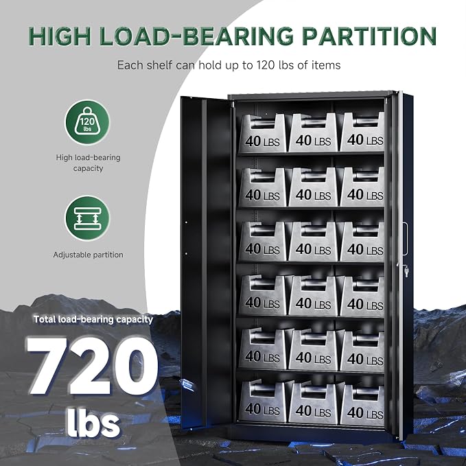 Letaya Metal Storage Cabinets - Image 9
