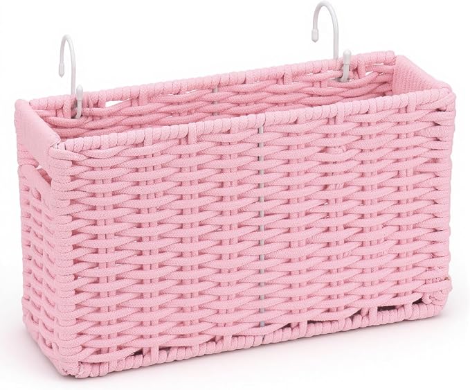 Cotton Rope Woven Bedside Caddy by Welcometobuy