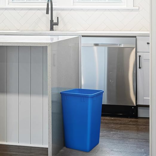 Rev-A-Shelf 2-Pack 35 Quart Polymer Replacement Trash Bin, Recycle Waste - Image 8