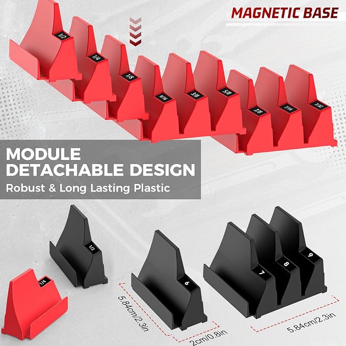 42PCS Magnetic Modular Wrench Organizers - Image 5