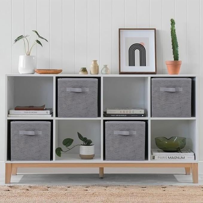 ShellKingdom Foldable Fabric Storage Cubes and Cloth Organizer Drawer - Image 2