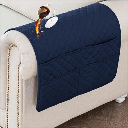 Waterproof Sofa Armrest Cover Headrest Cover by ZGDDPZA