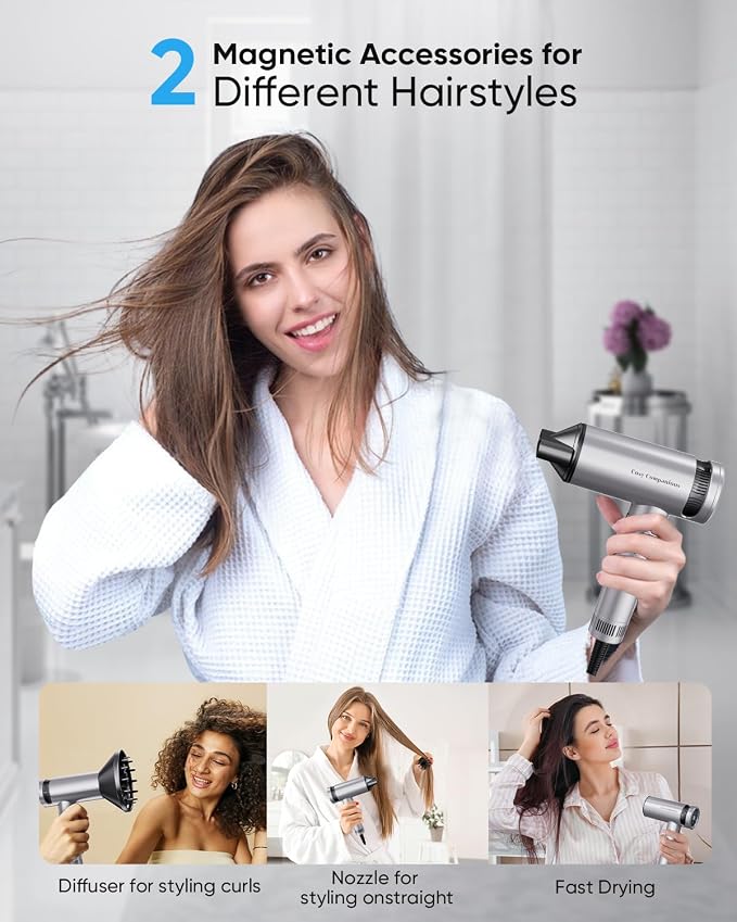 Hair Dryer - High-Speed 150, 000 RPM Hairdryer - Image 7