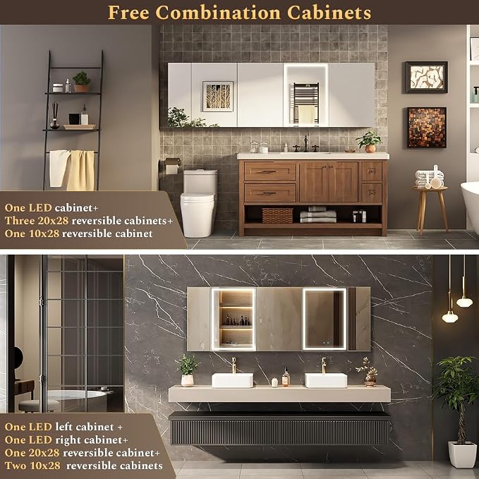 Spliceable Modular Bathroom Medicine Cabinet - Image 8