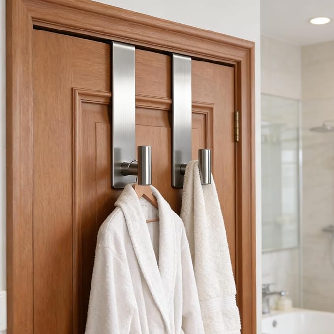 PMMASTO 2-Pack Over The Door Hooks - Image 6
