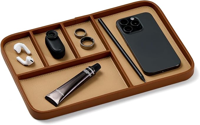 Nordik Leather Valet Tray by NordikByDesign