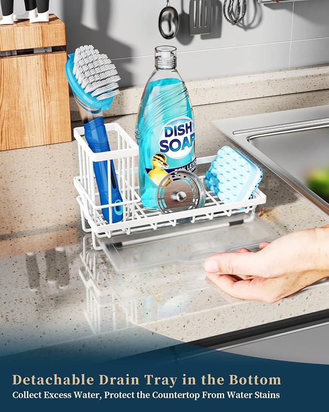 Consumest Sponge Holder for Kitchen Sink - Image 4