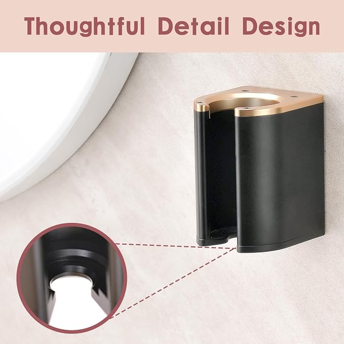 Dyson Airwrap Holder, Aluminum Curling Iron Holder Wall Mount - Image 3